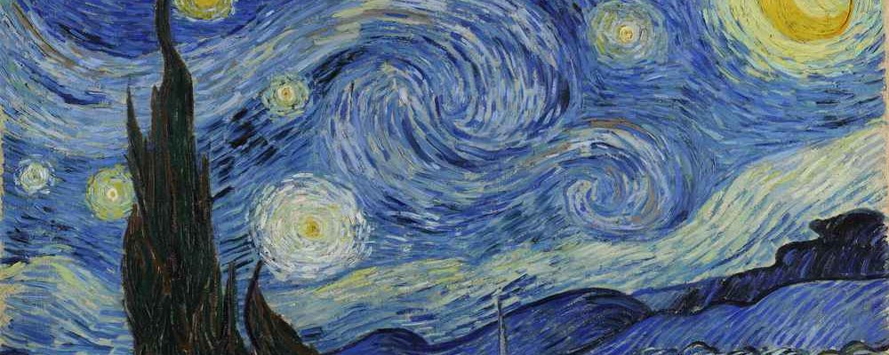 Fields – Vincent Van Gogh – (The Starry Night) – 1889 Painting Fields - Vincent Van Gogh - (The Starry Night) - 1889 Painting